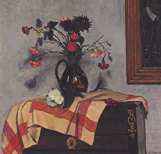 Felix Vallotton Stillleben mit Selbstportrait china oil painting image